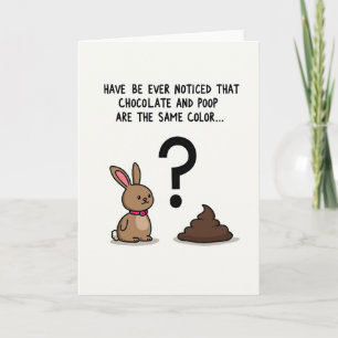 Brown Question Card