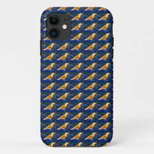 brown raven on black case