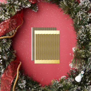 brown, rectangle, wood, beige, grey, gold, font, t foil holiday postcard