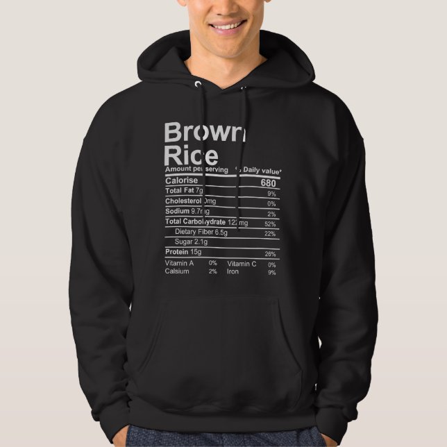 Brown Rice Hoodie (Front)