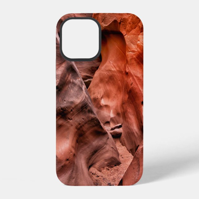 Brown rock formations iPhone case (Back)