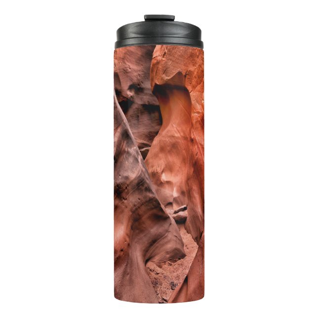 Brown rock formations thermal tumbler (Front)