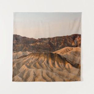 BROWN ROCKY MOUNTAIN UNDER BLUE SKY DURING DAYTIME TAPESTRY