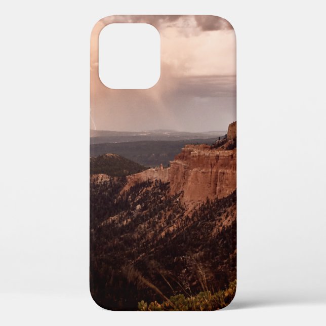 BROWN ROCKY MOUNTAIN UNDER CLOUDY SKY DURING DAYTI Case-Mate iPhone CASE (Back)