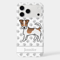 Brown Rough Coat Jack Russell Terrier Dog & Name