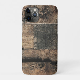 Brown Rustic Old Wood Board Plank Texture Case-Mate iPhone Case