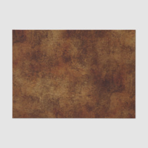 Brown Rustic Texture Tissue Paper