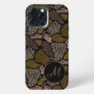 Brown Safari Animal Print iPhone 13 Pro Max Case
