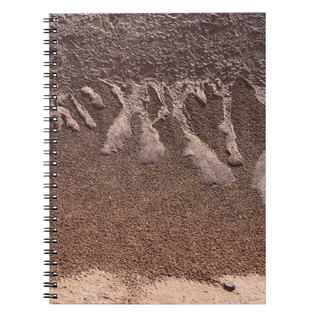 Brown sand notebook (Front)
