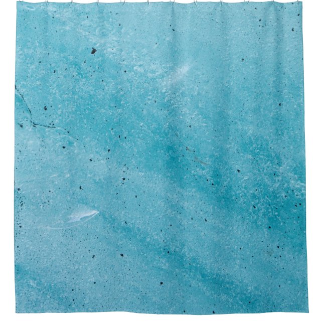 Brown sand with water droplets shower curtain (Front)