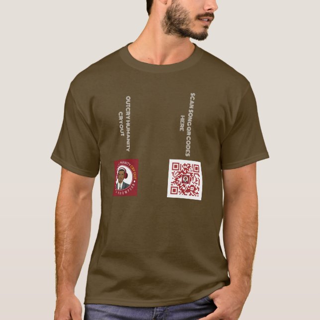 Brown Short sleeve shirt (Front)
