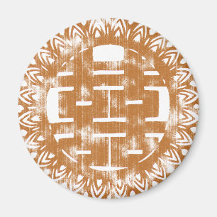 Brown Shuan Xi Magnet