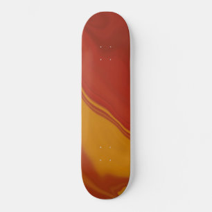 brown skateboard