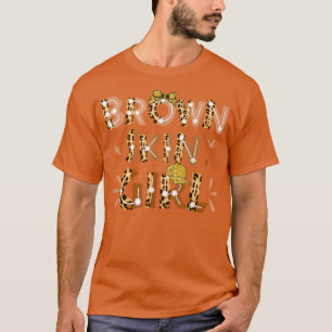Brown Skin Girl Black Melanin Queen Magic Juneteen T-Shirt