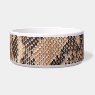 Brown Snakeskin Look