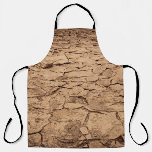 Brown soil apron