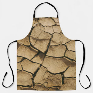 Brown soil apron