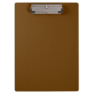 Brown (solid colour) clipboard