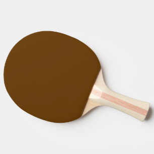 Brown (solid colour)  ping pong paddle