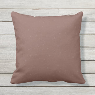 Brown Splash Outdoor Pillow