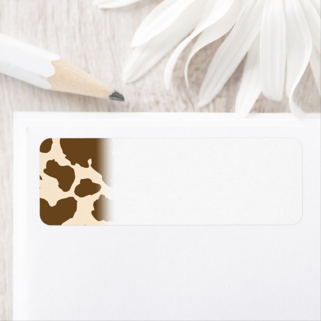 Brown Spots Cow Print Farmer Farm Animals Classy (Insitu)