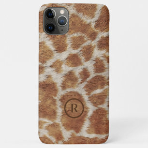 Brown spots tiger faux fur pattern Case-Mate iPhone case