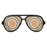 Brown Spotty Circular Spots Pattern,