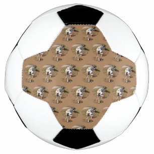 Brown Spotty Dalmatian, Soccer Ball