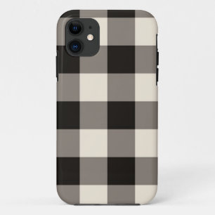 Brown Square Check Case-Mate iPhone Case