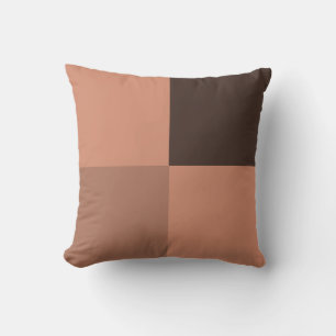 Brown Squares Cushion