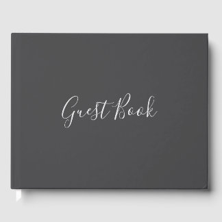 Brown Standard Guest Book | Luxurious Weddings