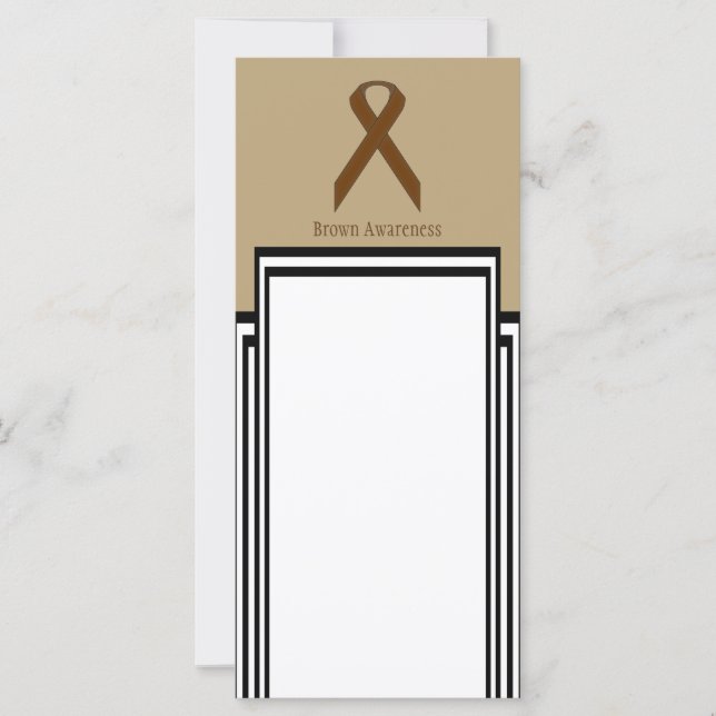 Brown Standard Ribbon by Kenneth Yoncich (Front)