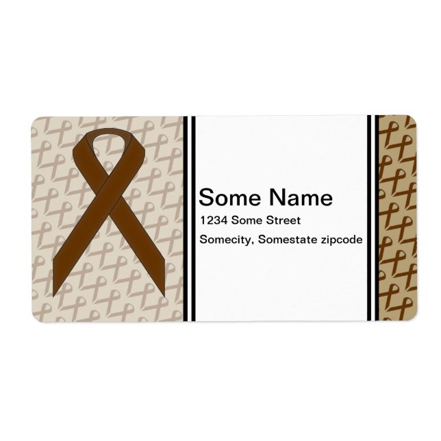 Brown Standard Ribbon by Kenneth Yoncich (Front)