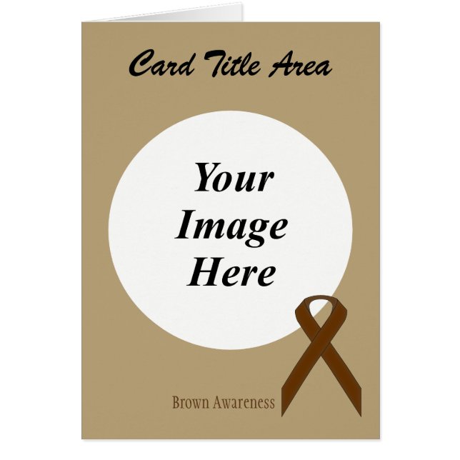 Brown Standard Ribbon Template by Kenneth Yoncich (Front)