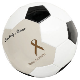 Brown Standard Ribbon Template by Kenneth Yoncich Soccer Ball