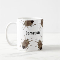 Brown Stink Bugs Funny Creepy Personalised