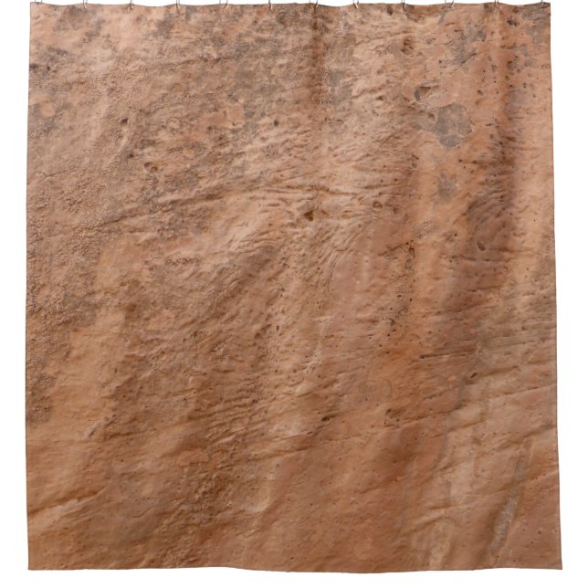  Brown stone Rock natural Throw Pillow Shower Curtain (Front)