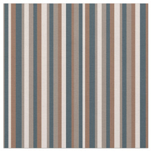 Brown Striped Fabric