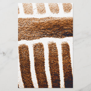 Brown Stripes_ Stationery