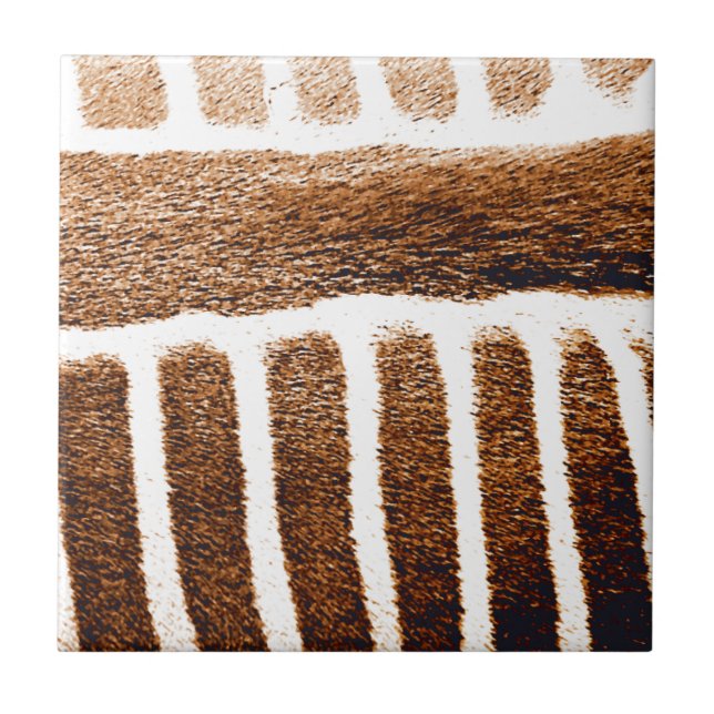 Brown Stripes_ Tile (Front)