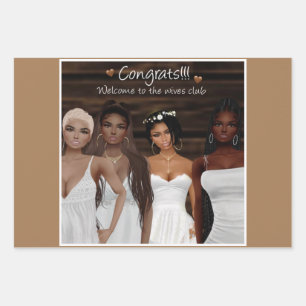 Brown Sugar Babes Gift Wrap 4