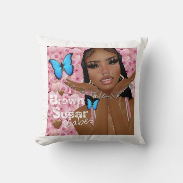 Brown Sugar Babes Pillow 6 (Front)