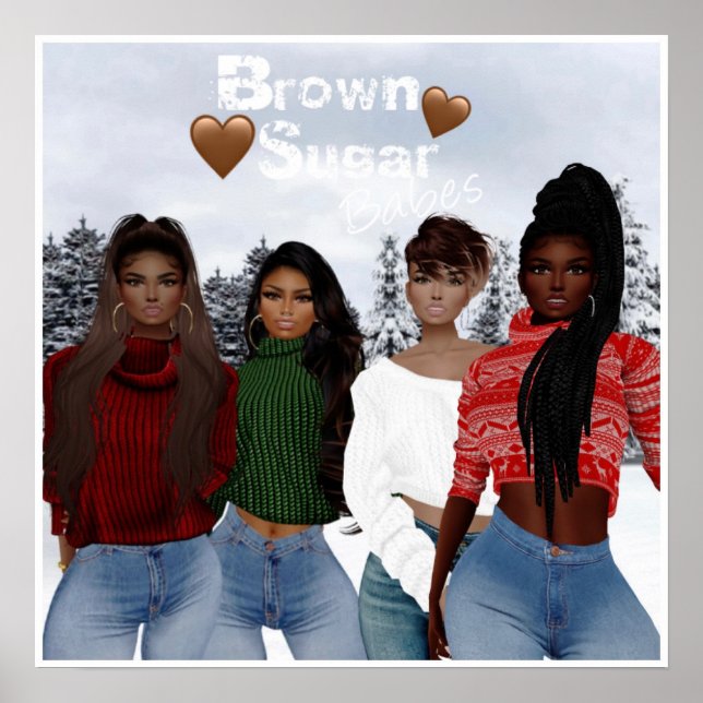 Brown Sugar Babes Poster 2 (Front)