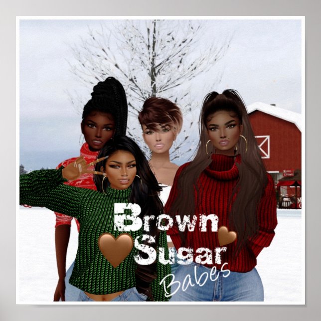 Brown Sugar Babes Poster 3 (Front)