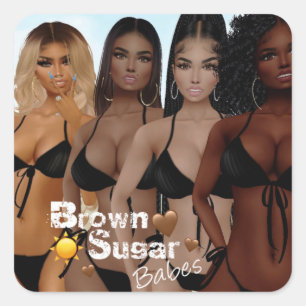 Brown Sugar Babes Stickers 5