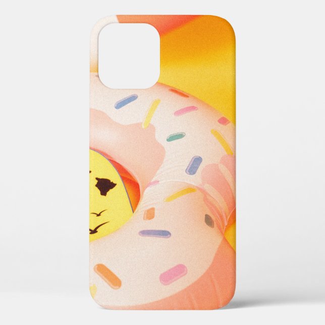 Brown sun hat near floater Case-Mate iPhone case (Back)