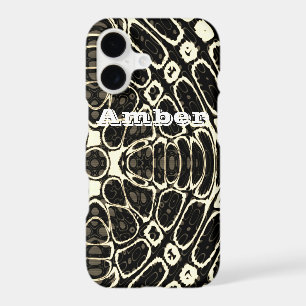 Brown Tan Reptile Scales Pattern Personalised