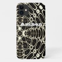 Brown Tan Reptile Scales Pattern Personalised