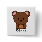 Brown Teddy Bear Personalised