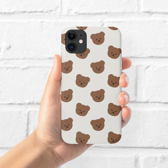 Brown Teddy Bear Phone Case (Creator Uploaded)